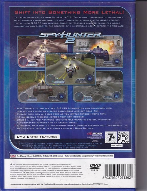 SpyHunter 2 - PS2 (B Grade) (Genbrug)